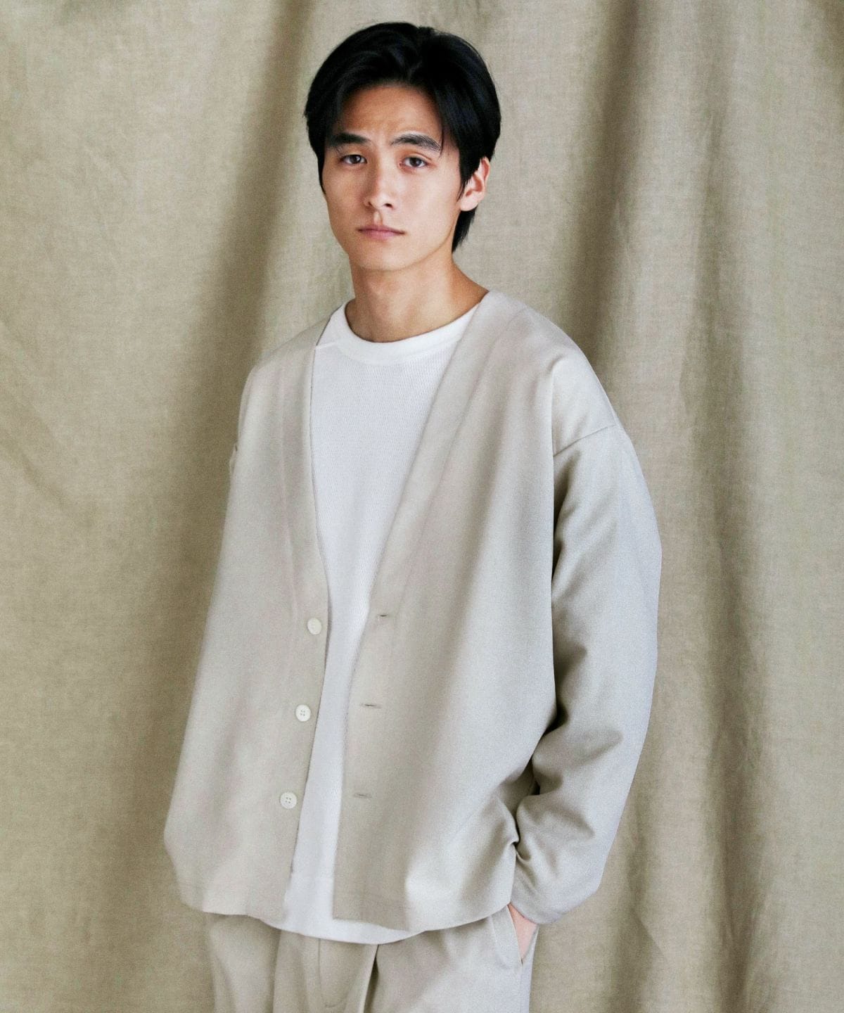 la favola ( ラ ファーヴォラ) 別注 C/Li CARDIGAN ジャケット