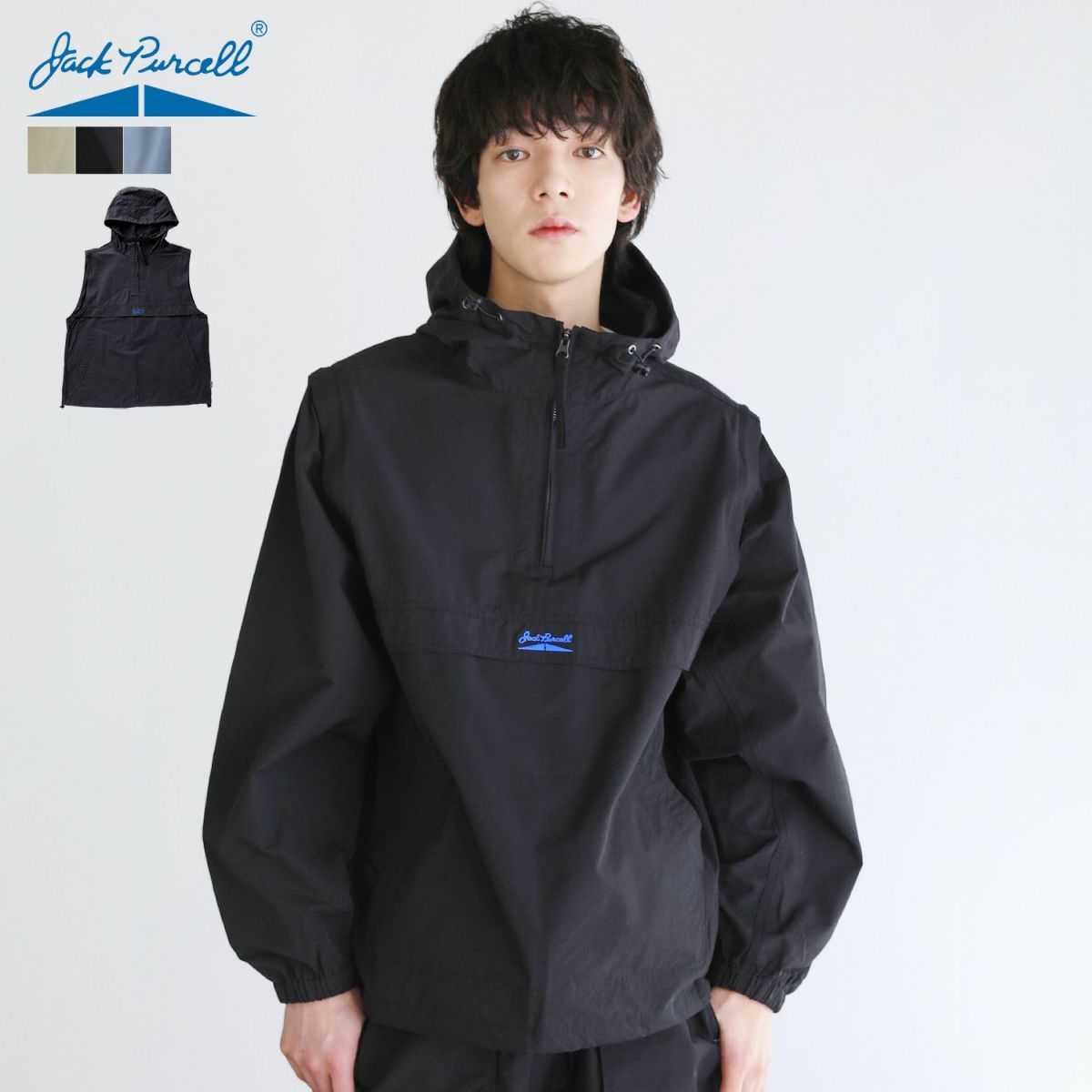 ★Lサイズ★ ブラックレーベルクレストブリッジ シャドーチェックロゴフーディー BLACK lab.】シャドーチェックロゴフーディー | ブラックレーベル