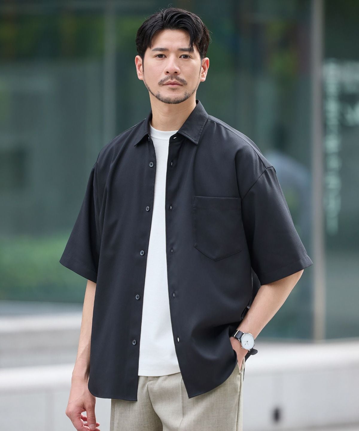 T／C WORK SHIRT／TC 半袖 ワークシャツ | ショット