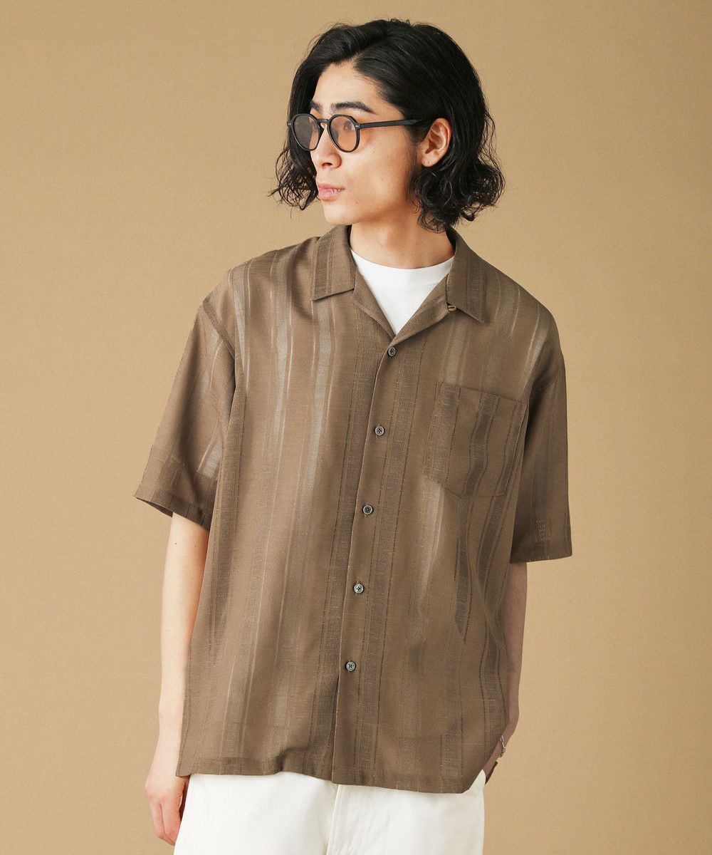 レノクロスオープンカラー半袖シャツ | スプートニクス(SPUTNICKS