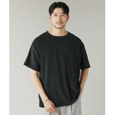 接触冷感パイル半袖ポケットカットソー