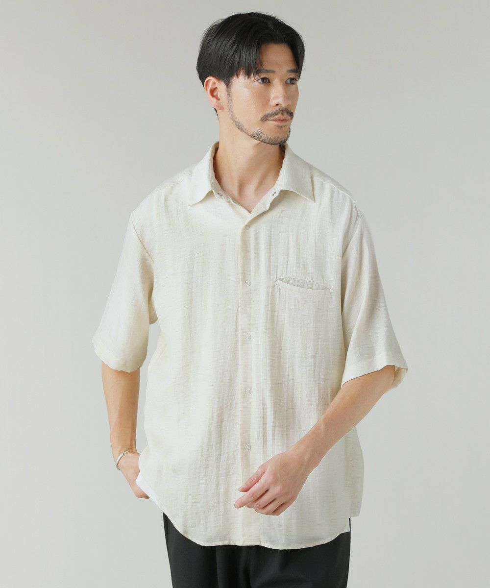 メンズ Tシャツ ボーダー ドロップショルダー プルオーバーa1195 セール】ドロップショルダーボーダープルオーバー（Tシャツ