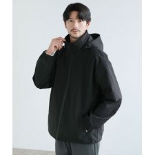 スプートニクス(SPUTNICKS)の〈防風/透湿/撥水/止水ジップ〉3レイヤー2wayスタンドネックジャケットフード収納可能