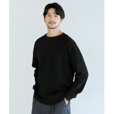 抗菌防臭ワッフルクルーネック＆ヘンリーネックロンT