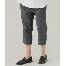 【接触冷感/吸水速乾/ストレッチ】カルゼレギンスクロップドパンツ