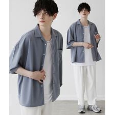 アストロノミー(ASTRONOMY)の【セットアップ 3点セット】オープンカラーシャツ&タンクトップ & ワンタックバルーンテパードパンツ