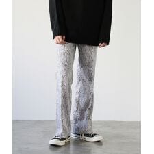 TRストレッチシューカットフレアスラックスパンツ