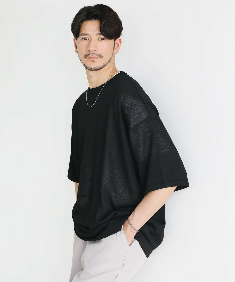 【値下終了】UNITED ARROWS シャイン ギマ ポロ スキッパー ニット BEAUTY&YOUTH UNITED ARROWS｜シャイン ギマ ポロ スキッパー