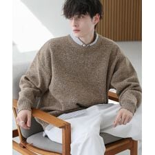 アストロノミー(ASTRONOMY)のビッグシルエットシャギーメランジニット