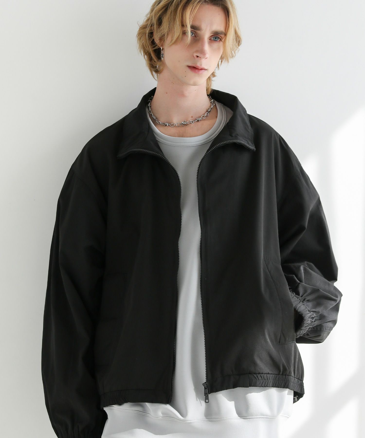 ASTRONOMY＞ダブルジップ裾ドローコードトラックジャケット | アストロ