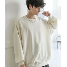 ＜ASTRONOMY＞ドルマンスリーブクルーネックプルオーバー ポンチ