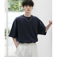 コットンポンチヘビーウェイト半袖ドルマンTシャツ