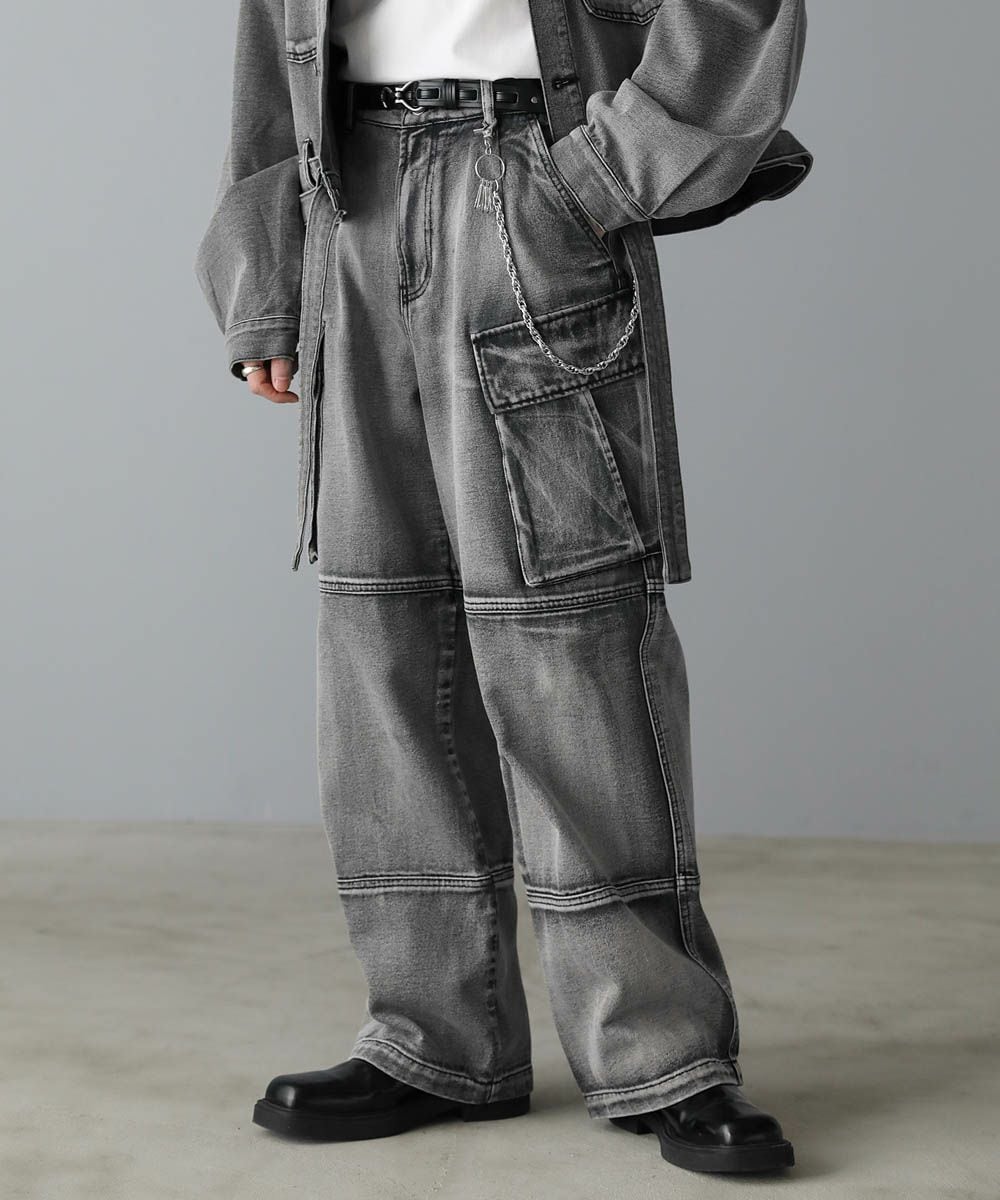 バイロフトストレッチデニムパンツ | ハイダウェイ(HIDEAWAYS