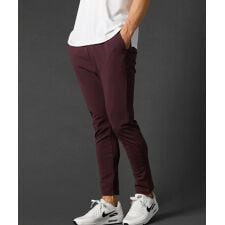 ワッペン付きストレッチスキニーイージーパンツ