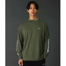 微起毛スムースハイネック長袖カットソーGOLF