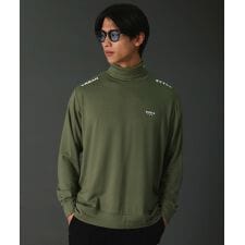 微起毛スムースタートルネック長袖カットソーGOLF