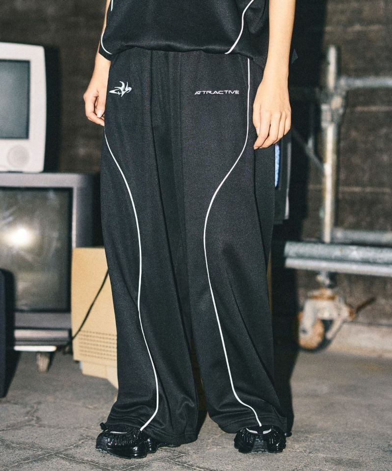 【Reebok／MSG別注】ジップデザインドローコードナイロンパンツ Reebok／MSG別注】ジップデザインドローコードナイロンパンツ