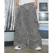 リップストップウォッシュカーゴパンツ