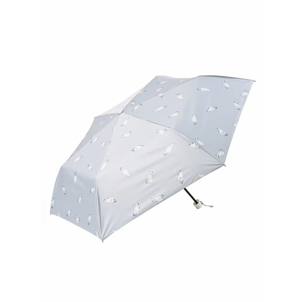 niftycolors【SORANI】シャム猫柄晴雨兼用コンパクト折りたたみ傘 