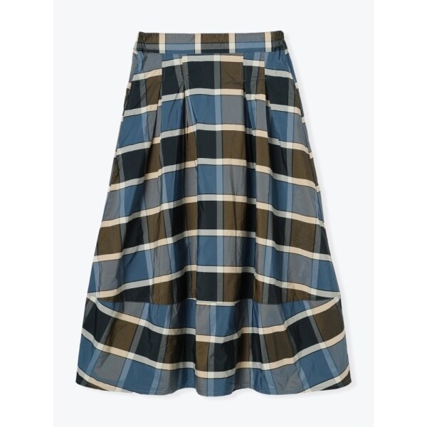 HARE タータンチェックティアードスカート タータンチェックミックス