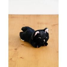 ハレノヒ(Hare no hi)のくたっとびより マスコット【クロネコ】