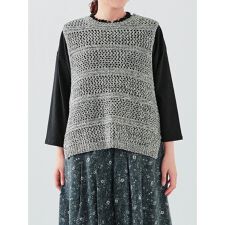 ハレノヒ(Hare no hi)のミックスニットベスト