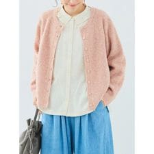 ハレノヒ(Hare no hi)のメランジニットカーディガン