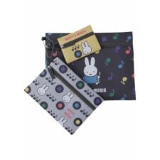 ハレノヒ(Hare no hi)のmiffy ミッフィー×レコード ポーチ3点セット【ミッフィー】