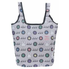 miffy ミッフィー×レコード エコバッグ グレー【ミッフィー】