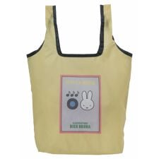 miffy ミッフィー×レコード エコバッグ イエロー【ミッフィー】