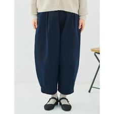 コーデュロイバルーンシルエットパンツ