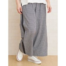 サイドレースラインワイドパンツ