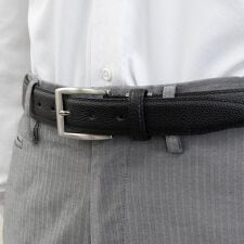 ビジネスベルト 山陽レザー  日本製 牛革 サイズカット可