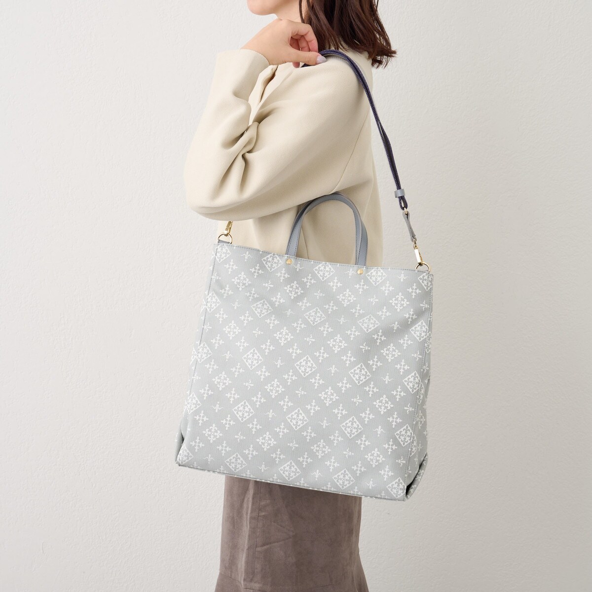 SHOPPER》トートバッグ L【コットンジャガード】 (CE-926) | ラシット