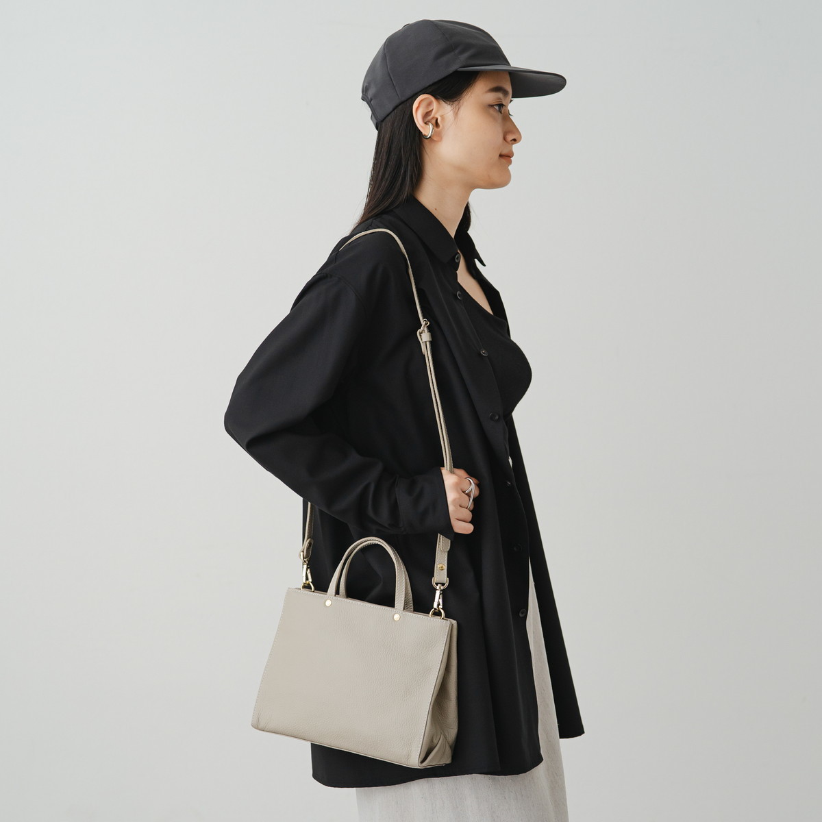 SHOPPER》トートバッグ S【レザー】(CE-1130) | ラシット(russet