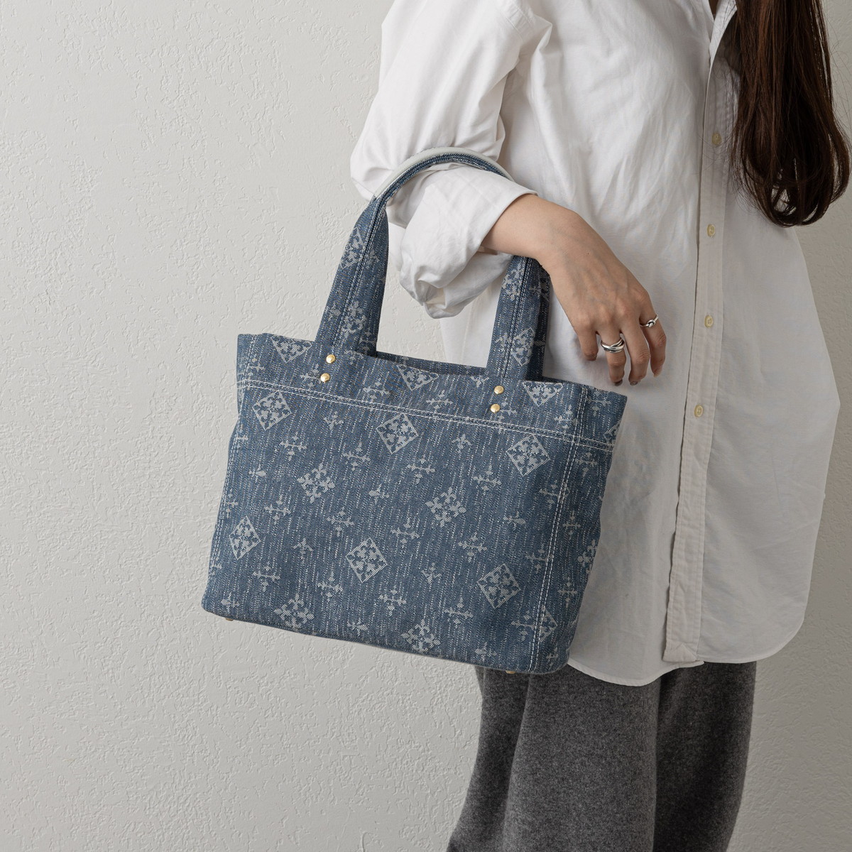 2024SS新作】《Denim Jacquard》トートバッグ (CE-1270) | ラシット