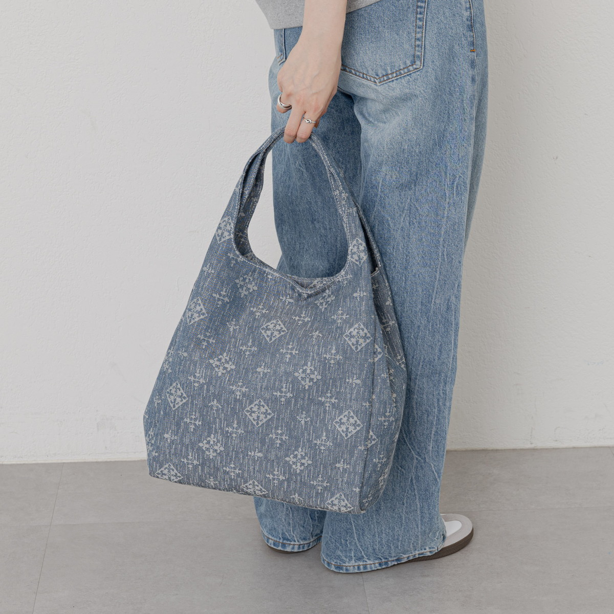 2024SS新作】《Denim Jacquard》トートバッグM (CE-1286) | ラシット