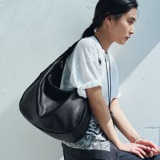 ソフトレザーラウンドビッグショルダーバッグ(CE-1325-WEB)