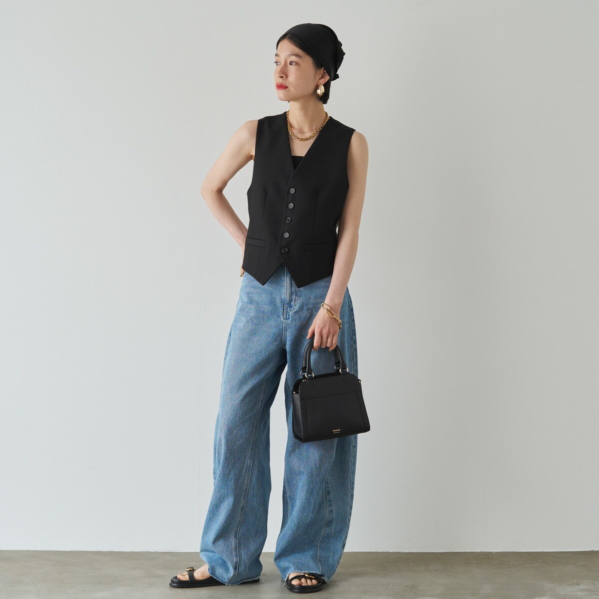 美品 ✨️ russet Morandi 2way レザーボストンバッグ M 黒 Morandi》2Wayレザーボストンバッグ S(CE-1358) | ラシット