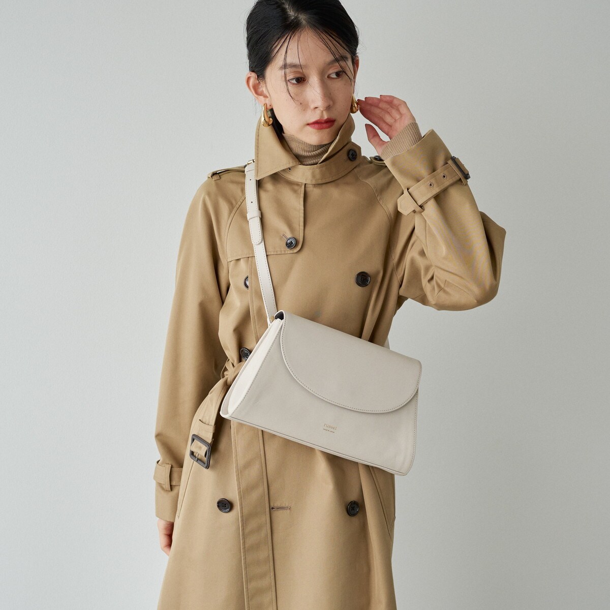 2024AW】レザーフラップショルダーバッグ(CE-1411) | ラシット(russet