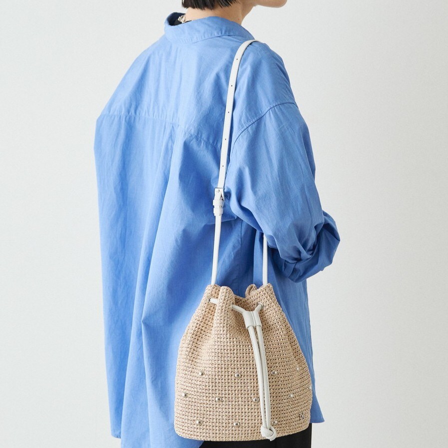 KECH LeS ESSENTIELS/ケシュルエッセンシャル】2WAYカゴバッグ