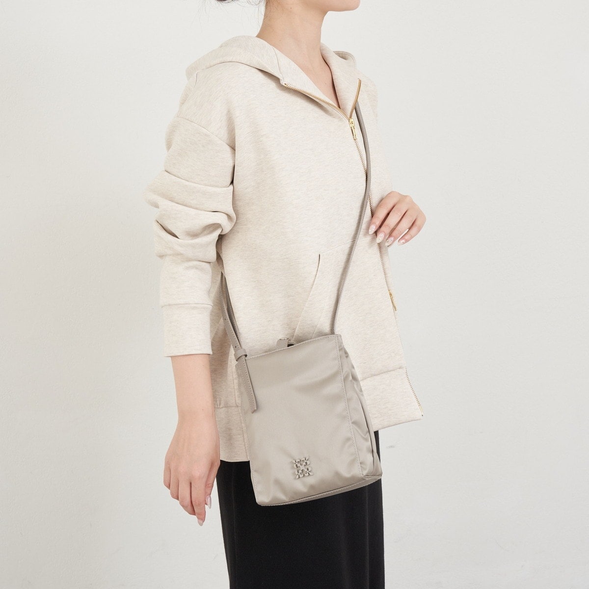 モノグラムテープ カゴシンプルショルダーバッグ(CE-1552) | ラシット