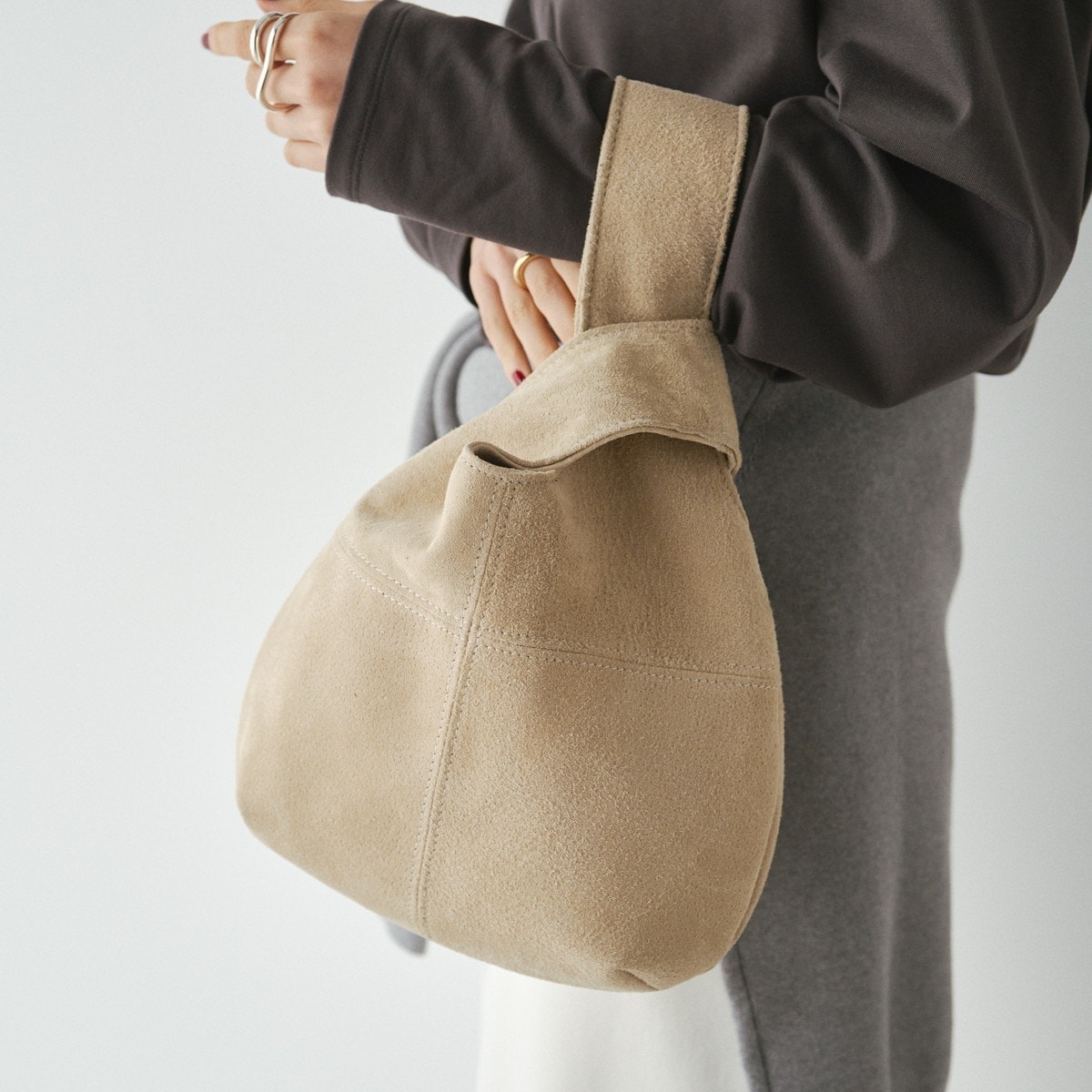 新品 ラシット russet ハンドバッグ レザー 30-25021407 ソフトレザーシンプルショルダーバッグ | russet(ラシット