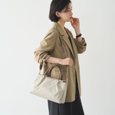 三層2wayトートバッグ S(CE-1580) | ラシット(russet) | マルイウェブ 