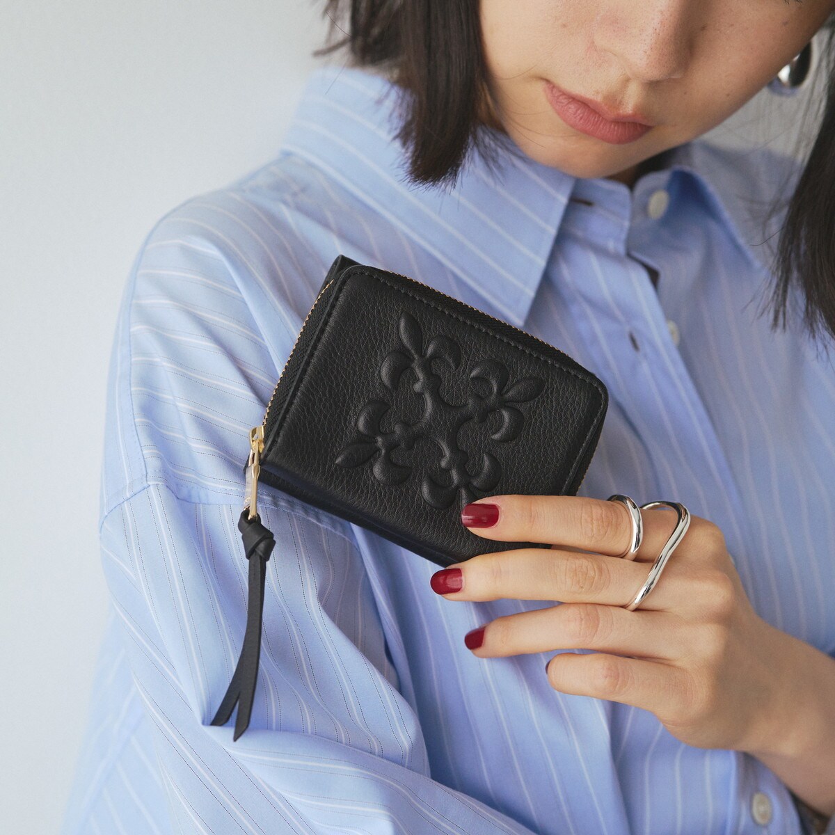 soeru》レザーベルトミディアムウォレット(SO-403) | ラシット(russet