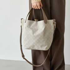 ラシット(russet)のナイロンジャガード2WAYハンドバッグ(SF-260)