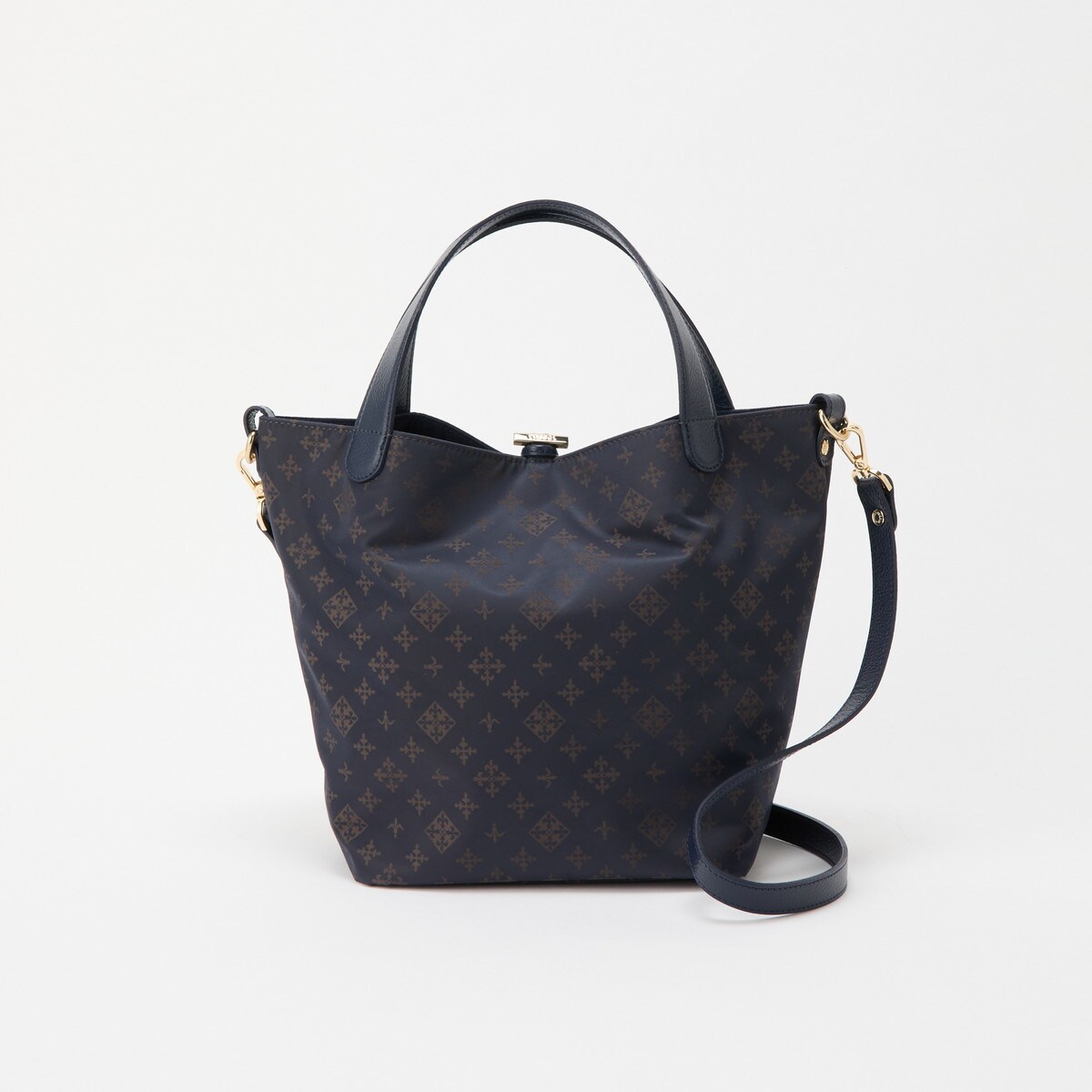 ナイロンジャガード2WAYミニトートバッグ(SF-260) | ラシット(russet