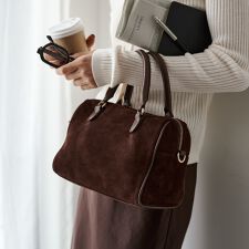 ラシット(russet)のスエード2WAYミニボストンバッグ(CE-1570-WEB)