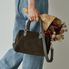 ラシット(russet)のスエード2WAYミニボストンバッグ(CE-1570-WEB)