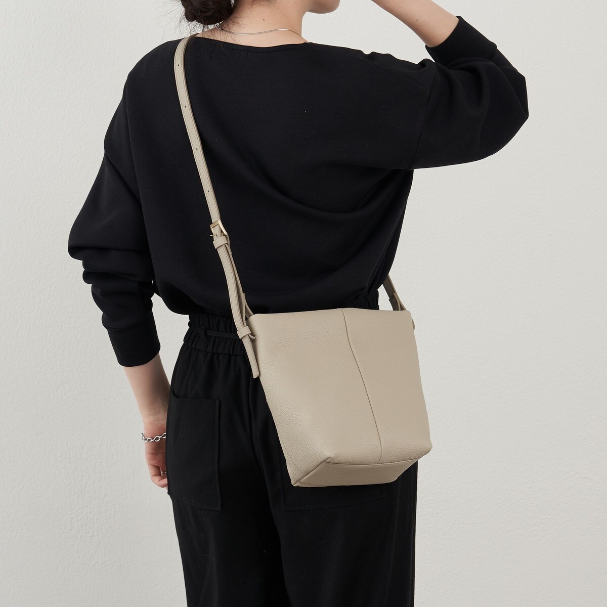 未使用✨ラシット 2way トートバッグ　 ショルダーバッグ RUSSET ラシット トートバッグ ショルダーバッグ 2WAY ネイビー